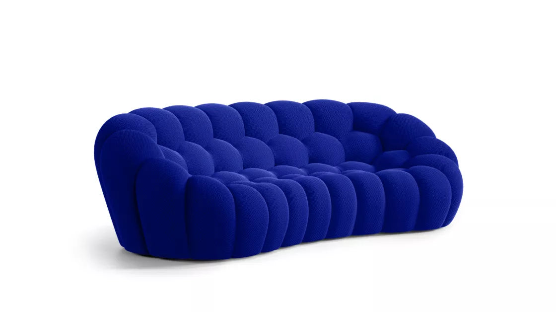 Canapé Bubble Curve Rochebobois - Bleu