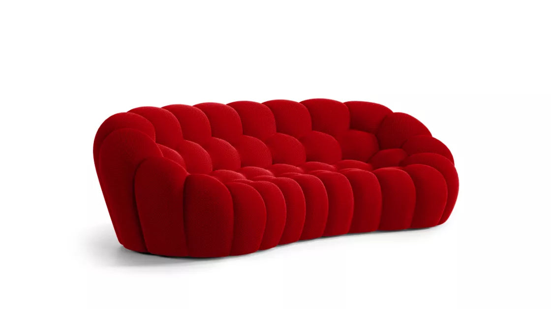 Canapé Bubble Curve Rochebobois - Rouge