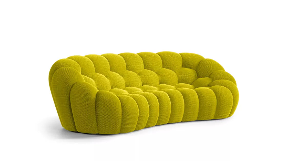 Canapé Bubble Curve Rochebobois - Jaune