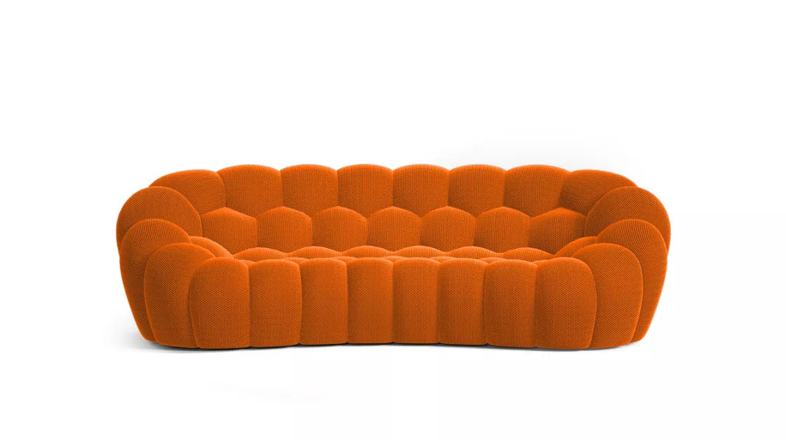 Canapé Bubble Curve Rochebobois - Orange