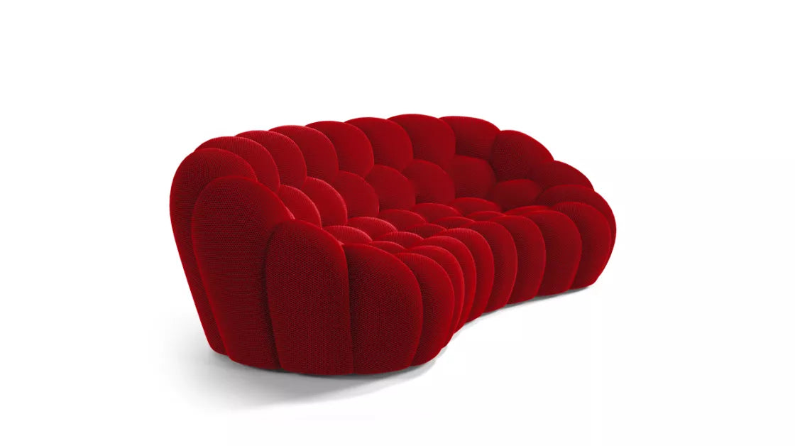Canapé Bubble Curve Rochebobois - Rouge