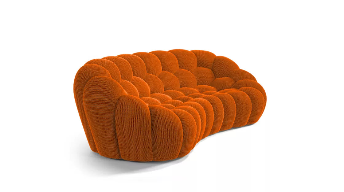 Canapé Bubble Curve Rochebobois - Orange