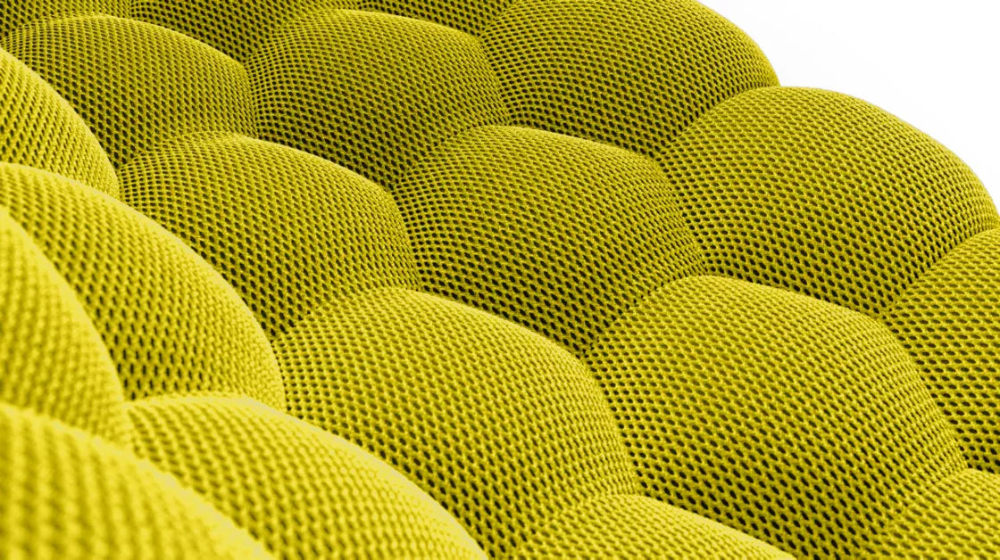 Fauteuil Bubble Rochebobois - Jaune