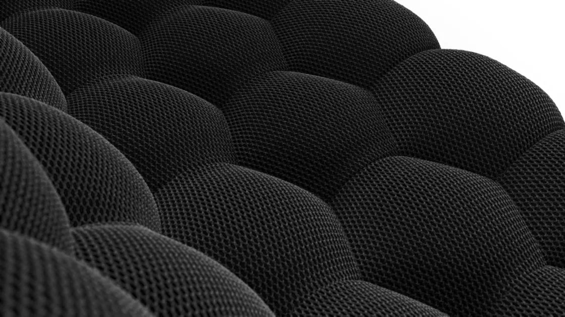 Canapé Bubble Curve Rochebobois - Noir