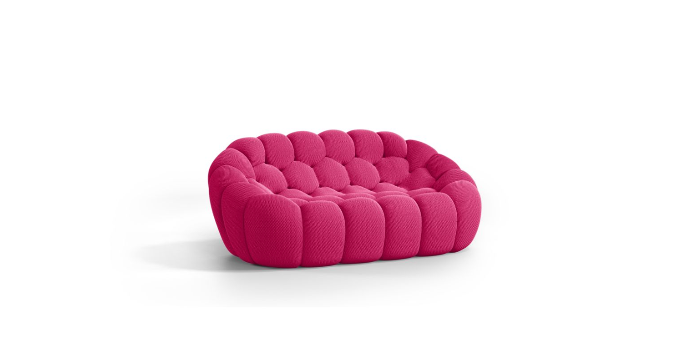 Canapé Bubble Mini Rochebobois - Rose