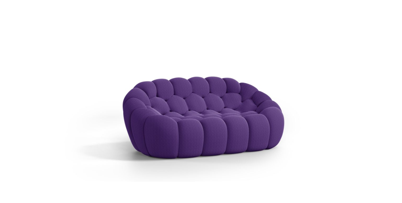 Canapé Bubble Mini Rochebobois - Mauve