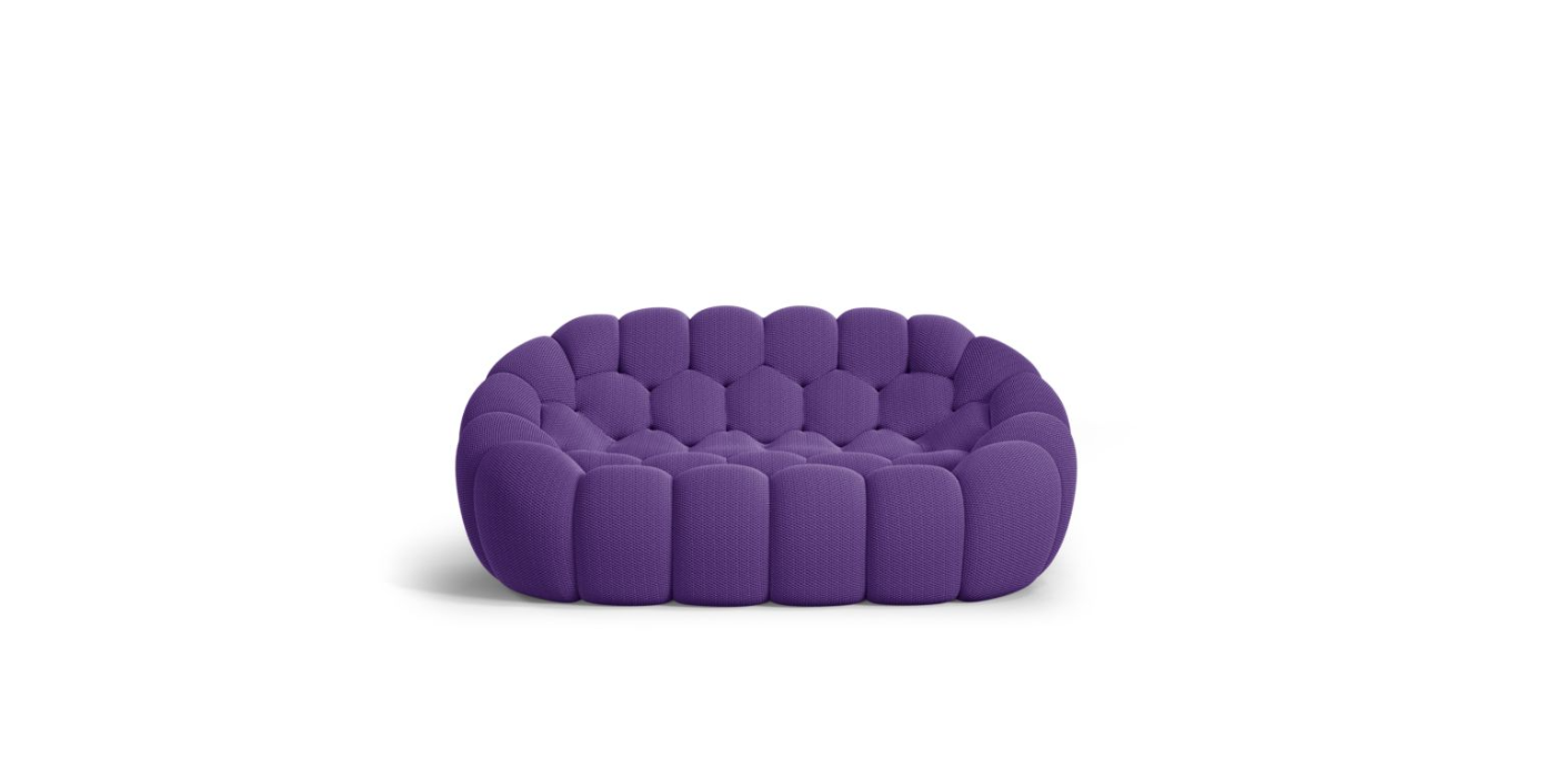 Canapé Bubble Mini Rochebobois - Mauve