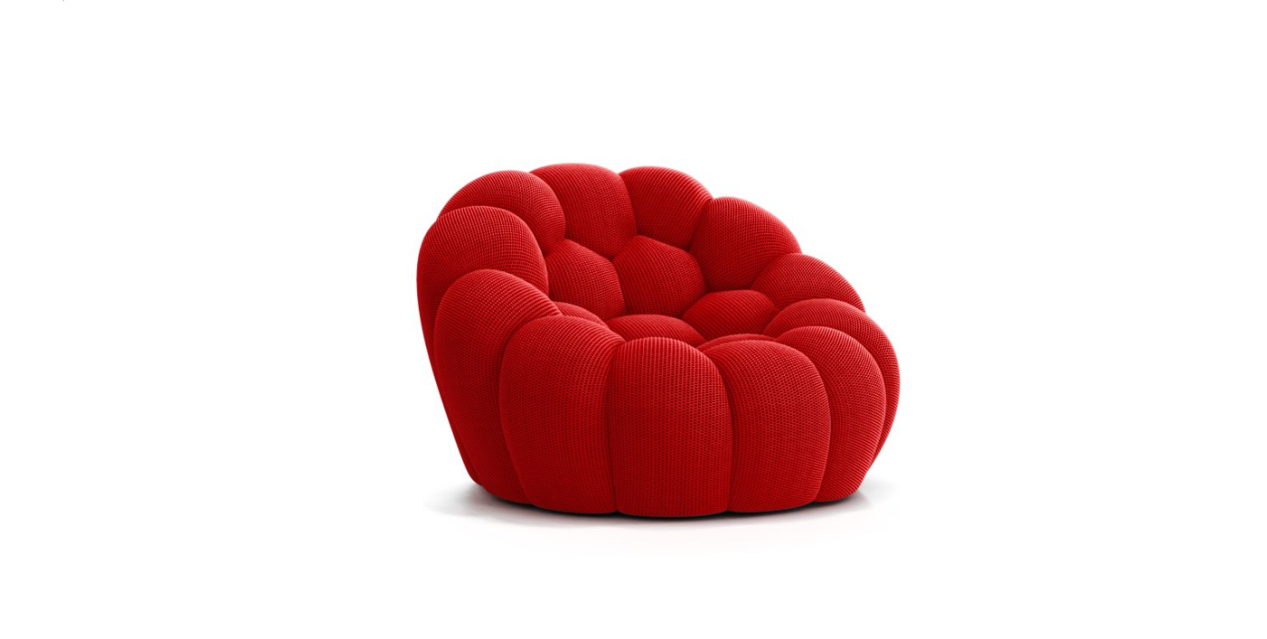 Fauteuil Bubble Rochebobois - Rouge