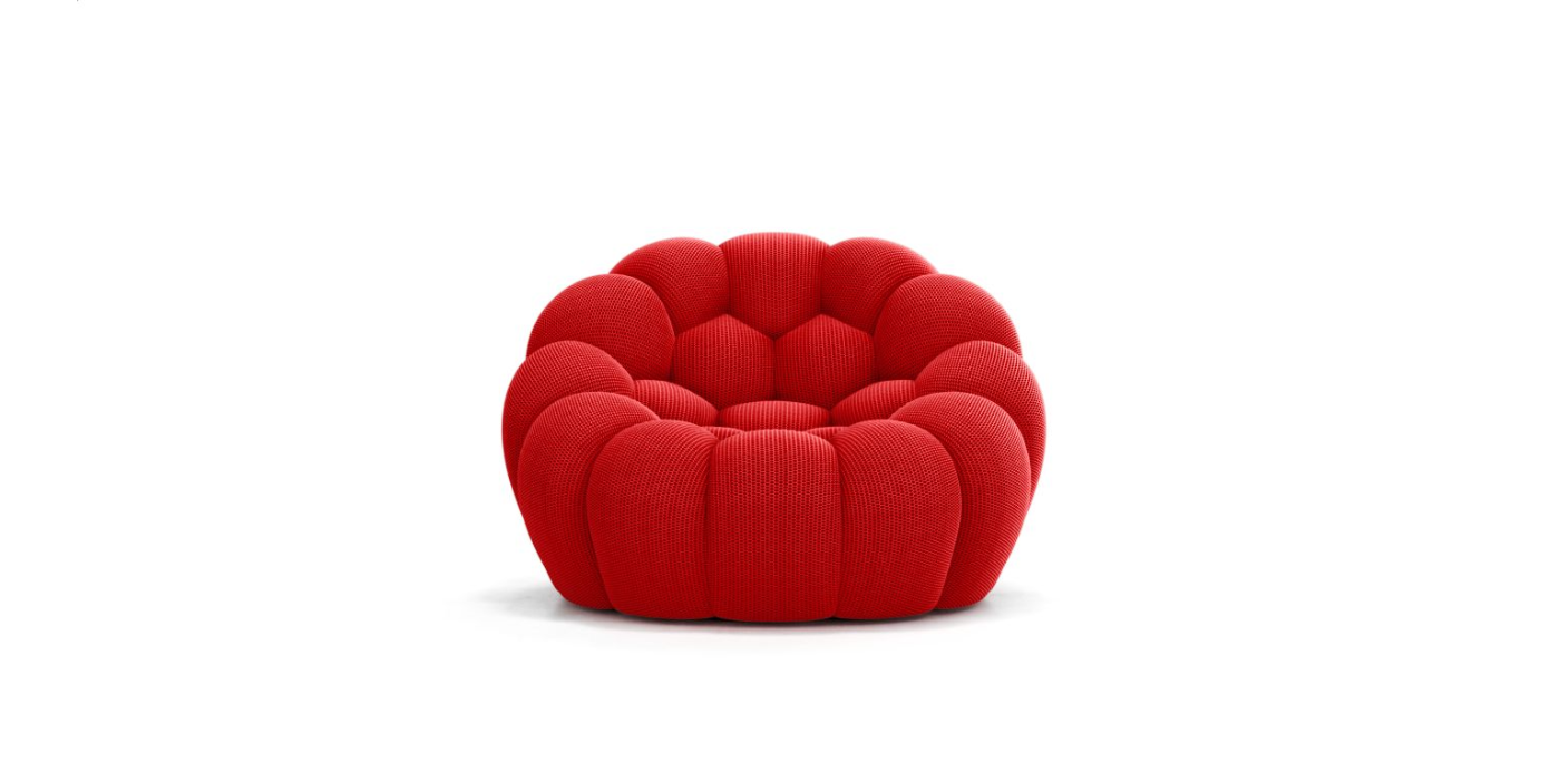 Fauteuil Bubble Rochebobois - Rouge