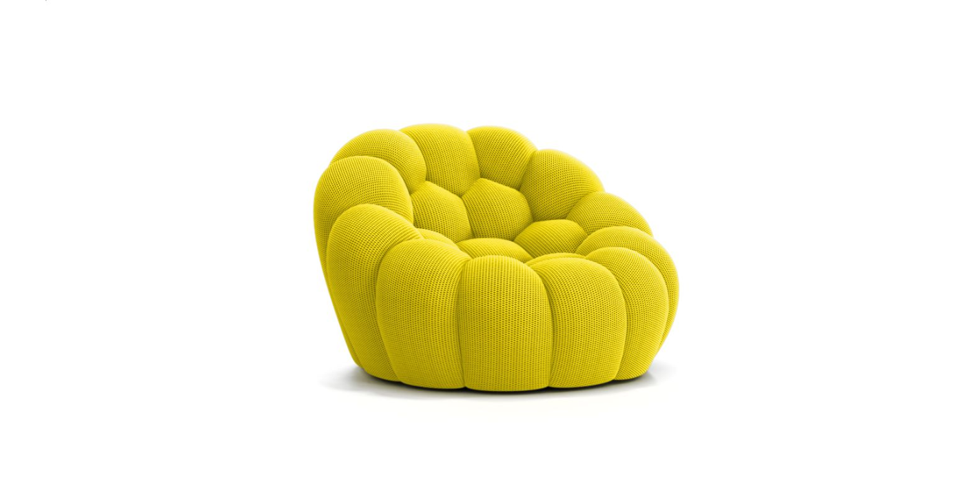 Fauteuil Bubble Rochebobois - Jaune