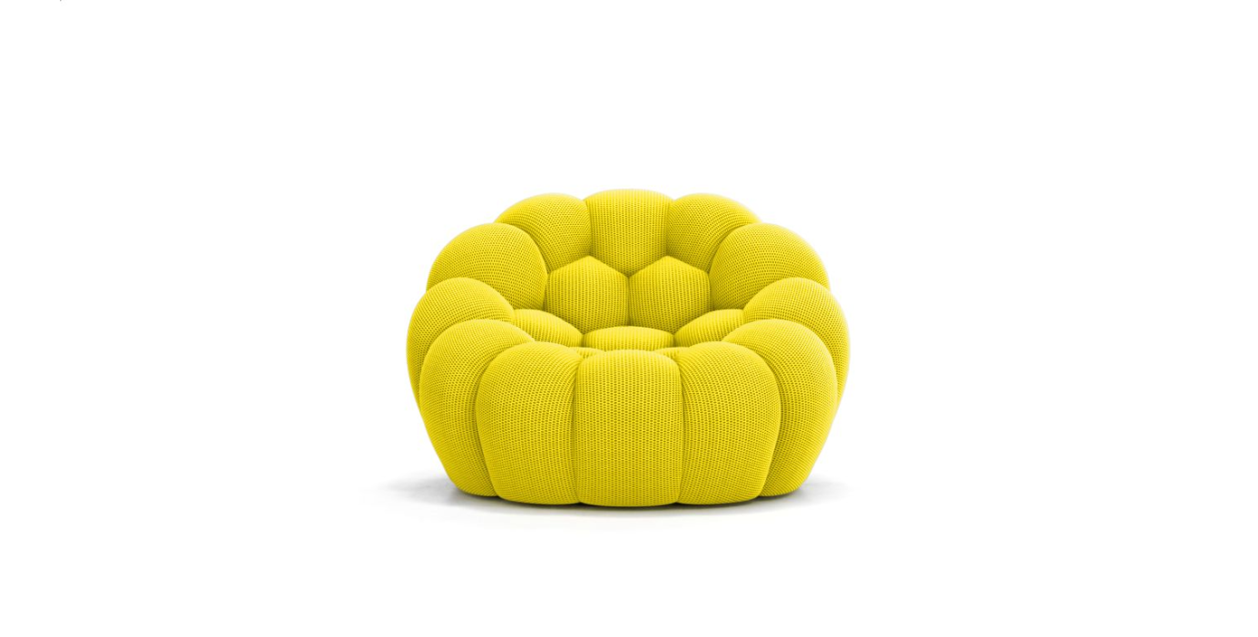 Fauteuil Bubble Rochebobois - Jaune