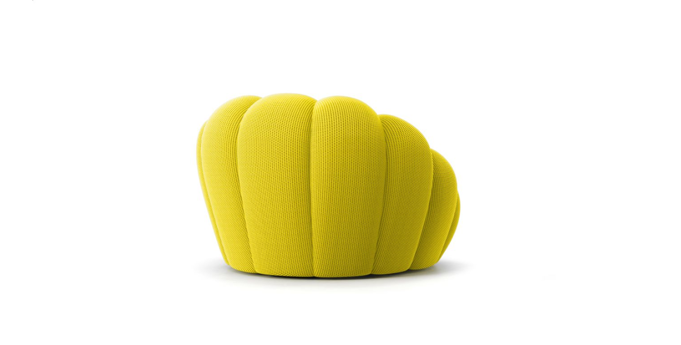 Fauteuil Bubble Rochebobois - Jaune