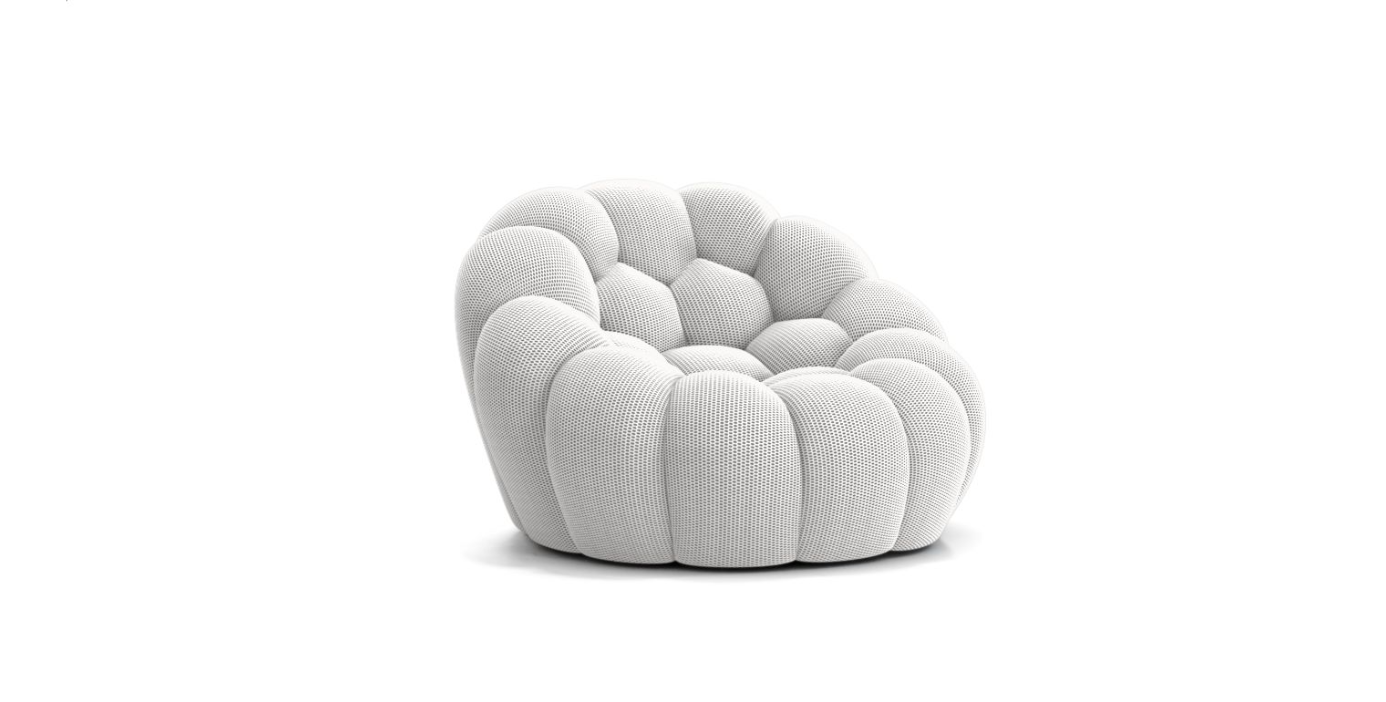 Fauteuil Bubble Rochebobois - Blanc