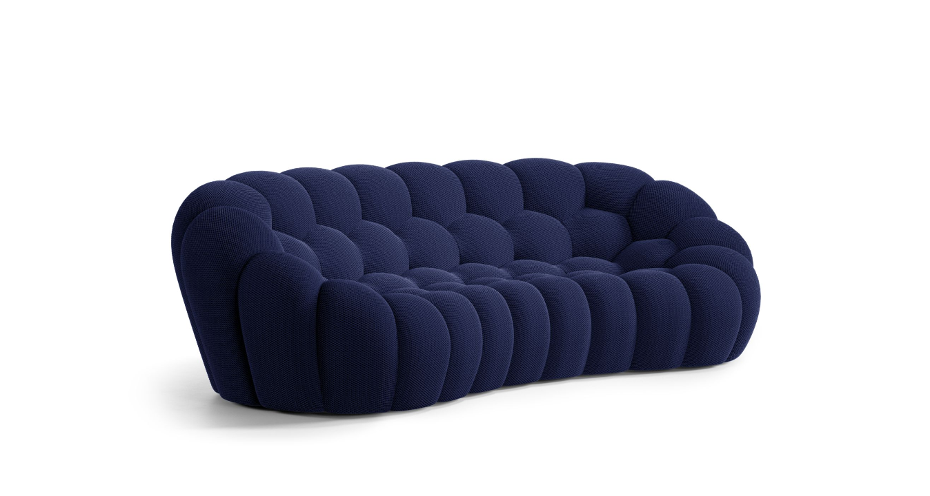 Canapé Bubble Curve Rochebobois - Marine