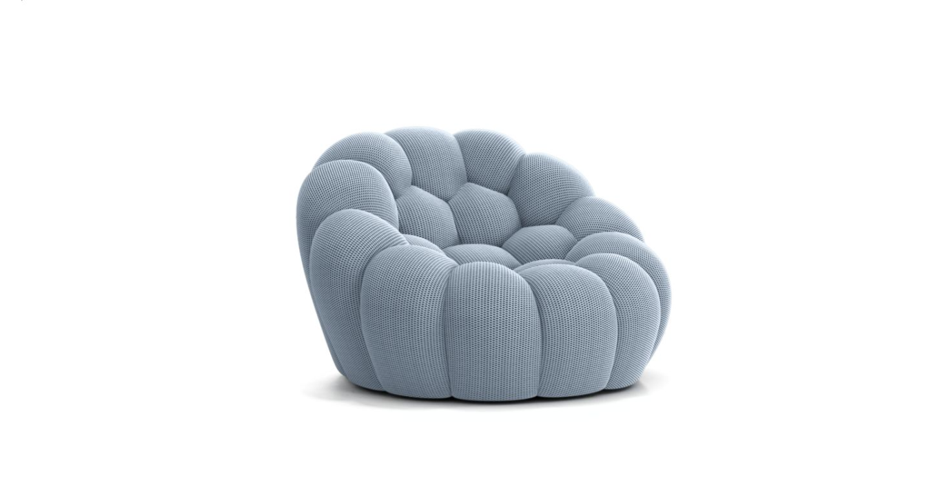 Fauteuil Bubble Rochebobois - Ardoise
