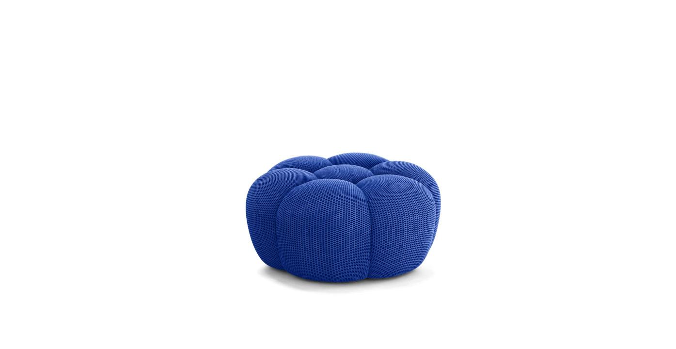 Pouf Bubble Rochebobois - Bleu