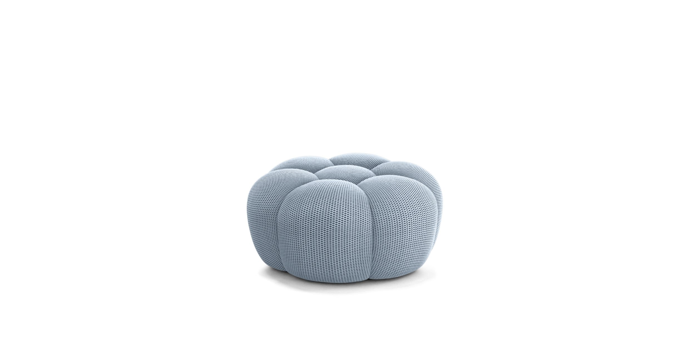 Pouf Bubble Rochebobois - Ardoise