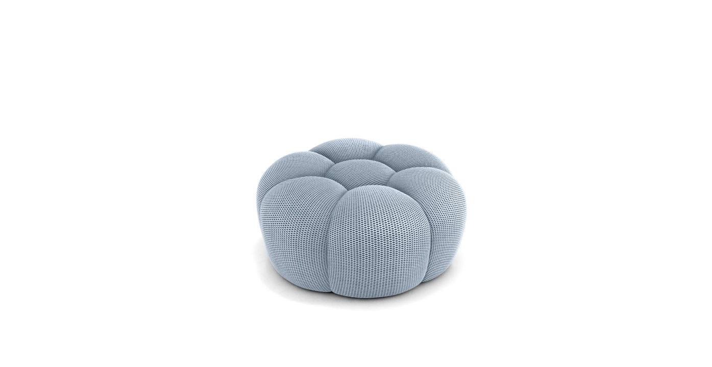 Pouf Bubble Rochebobois - Ardoise