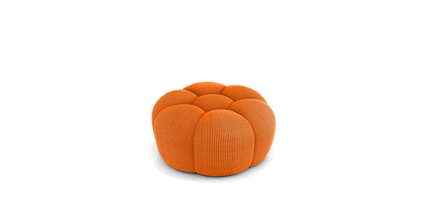 Pouf Bubble Rochebobois - Orange